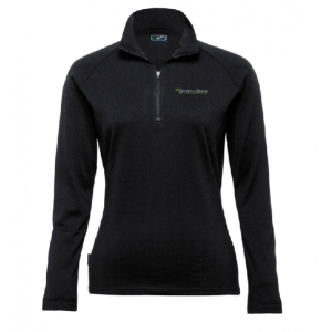 Womens Merino Zip Pullover